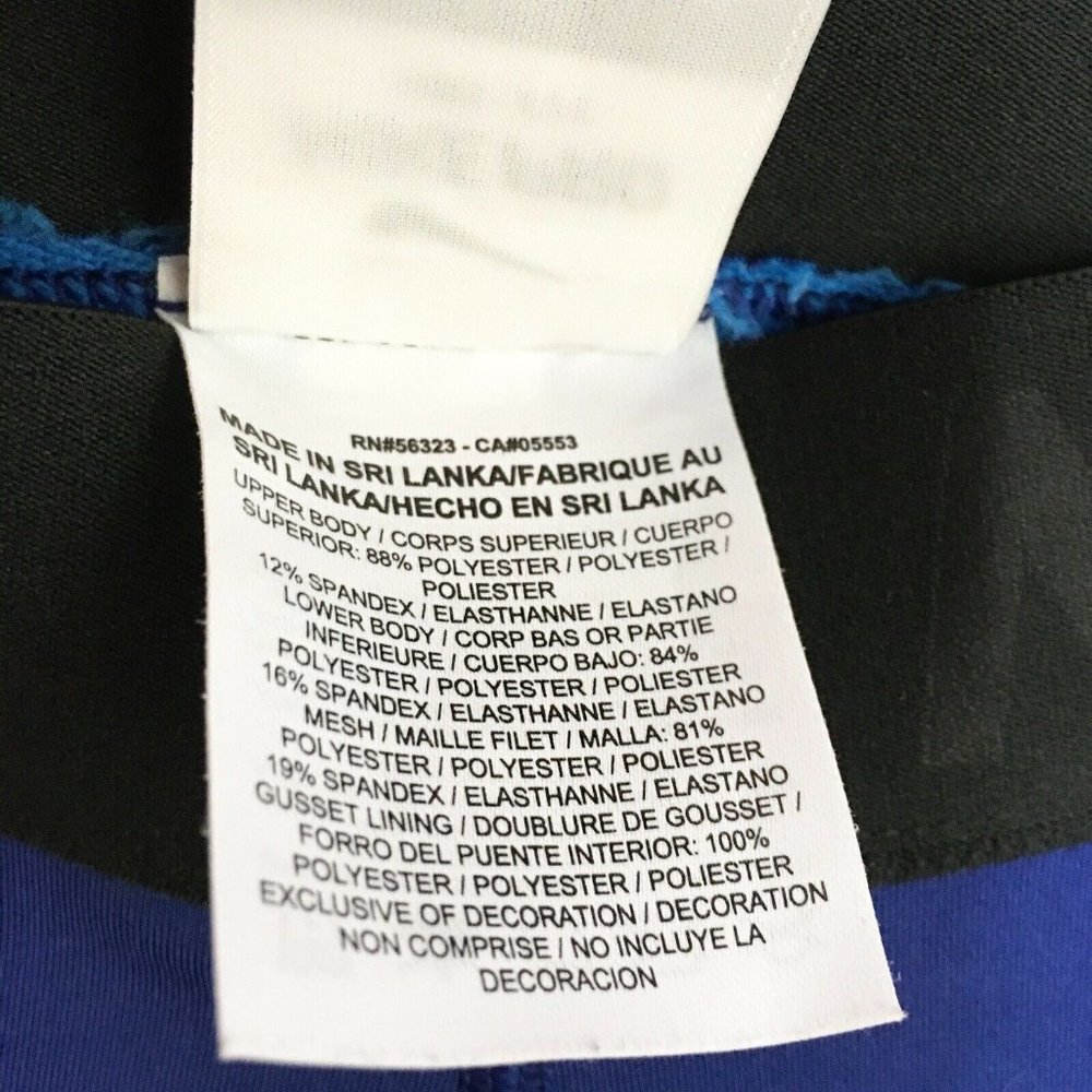 Nike Pro Hyperwarm Leggings Blue Size Medium - Picture 5 of 7